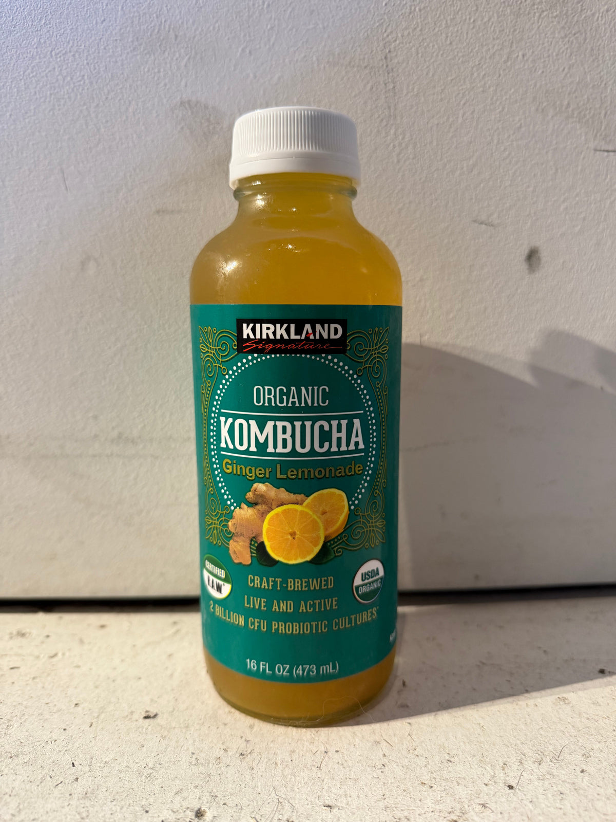 Ginger Lemonade Kombucha