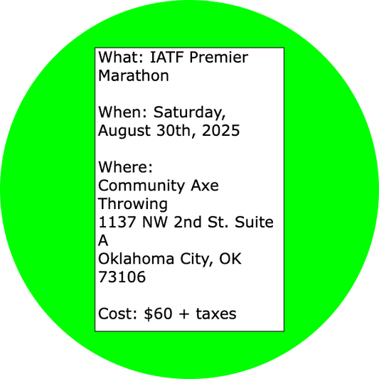 IATF Premier Marathon League - Saturday, August 30th, 2025